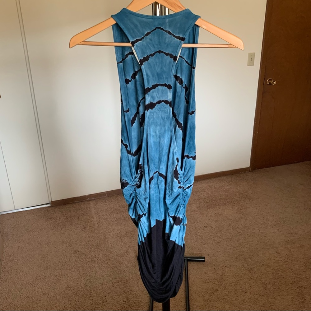 Young Fabulous & Broke Ruched Sides Tie Dye Dress - Picture 2 of 7